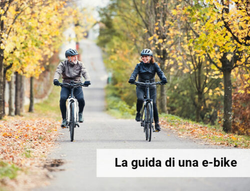 La guida di una e-bike