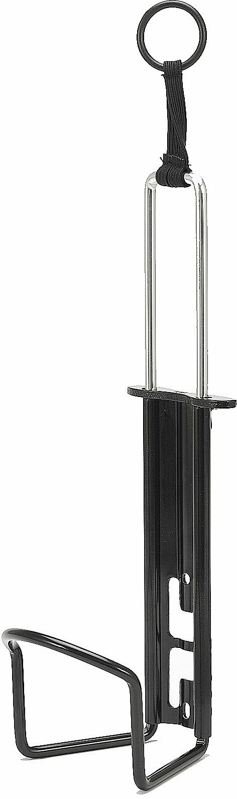 Portabottiglie Fuxon per bottiglie PET da 1,5 litri, nero-argento