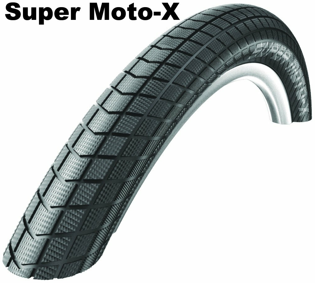 Schwalbe Performance Line - Doppia mescola - Pneumatico cablato, 20 pollici Super Moto X (62-406)