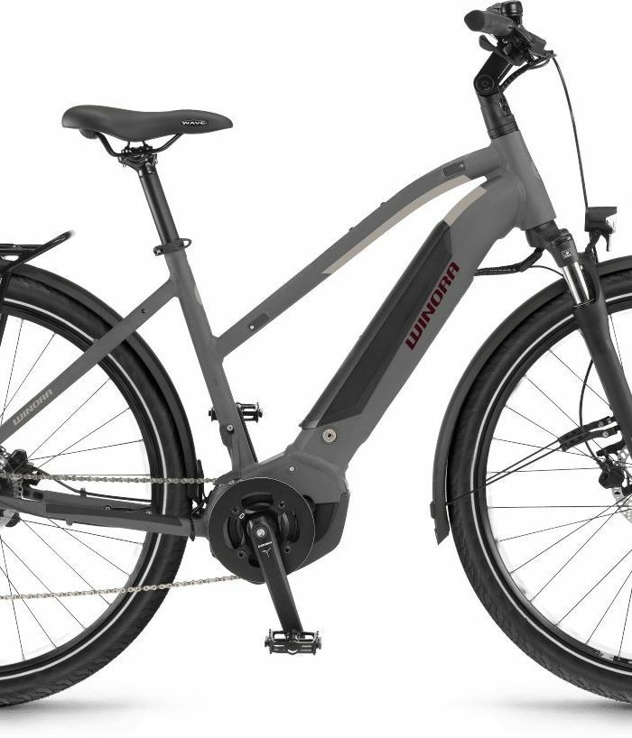 Winora Yucatan 8, cambio a 8 velocità, bici da donna, trapezio, modello 2021, 28 pollici