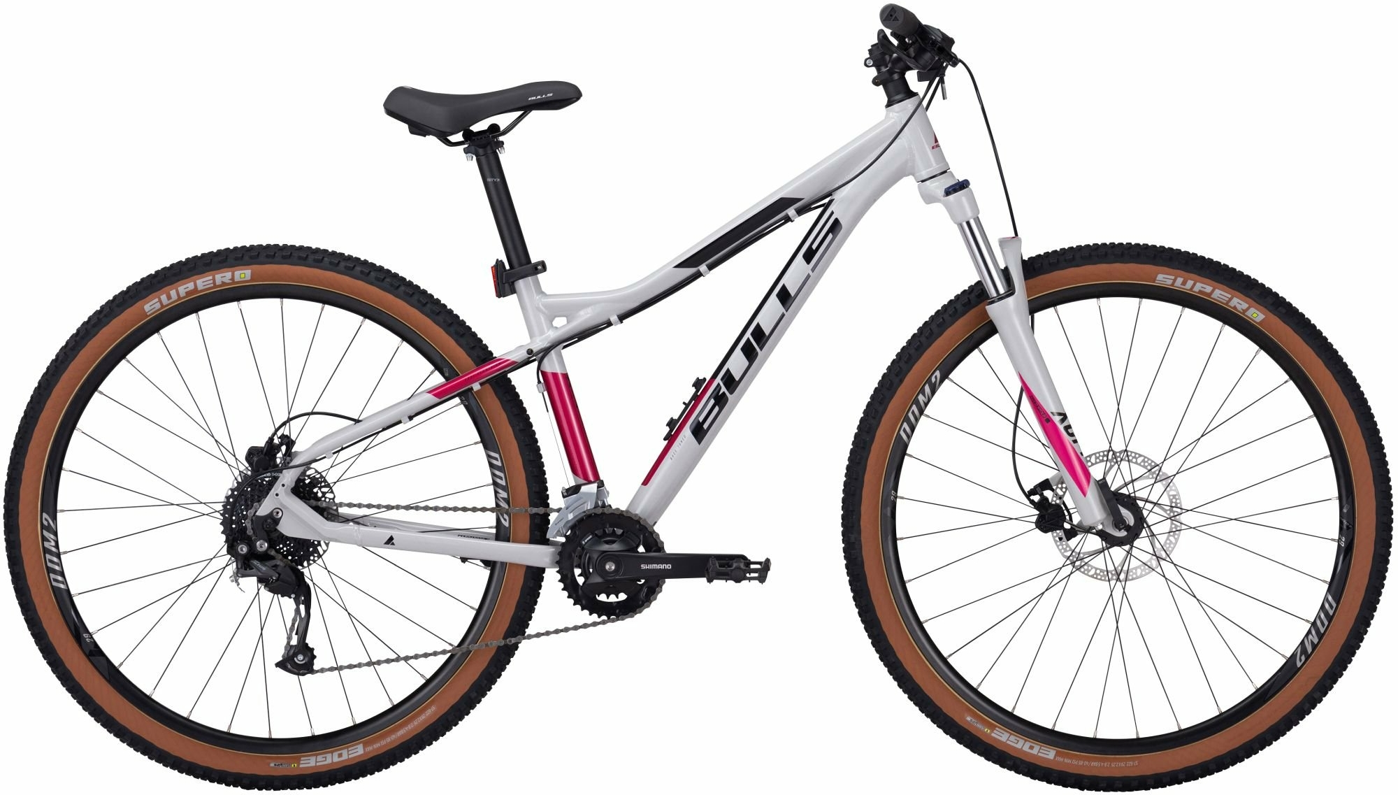 BULLS Zarena 2 29, 18-speed derailleur gear, women's bicycle, diamond, model 2022/2023, 29 inches