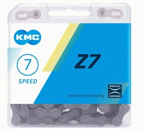 KMC chain Z 7 114 gl. (Gray / Brown)