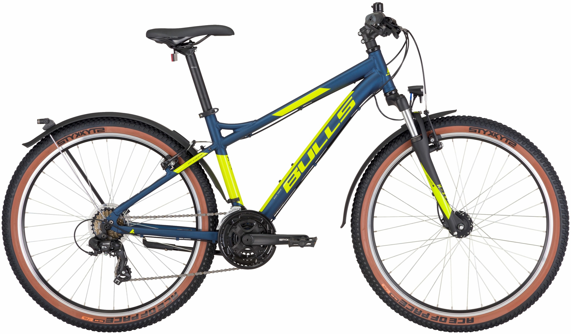 BULLS Sharptail Street 1, deragliatore a 21 velocità, bici da uomo, diamante, modello 2024, 26 pollici
