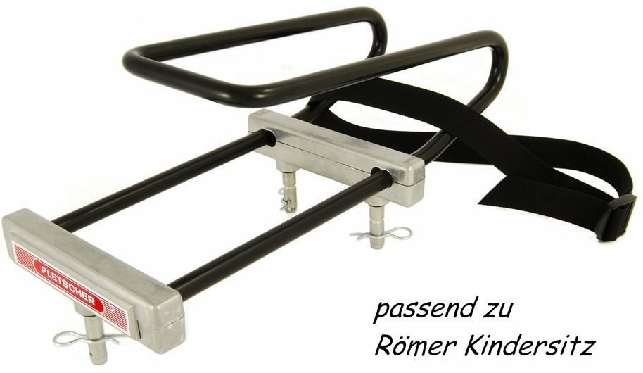 Adattatore universale Pletscher per seggiolino per bambini Römer Adattatore per seggiolino per bambini nero