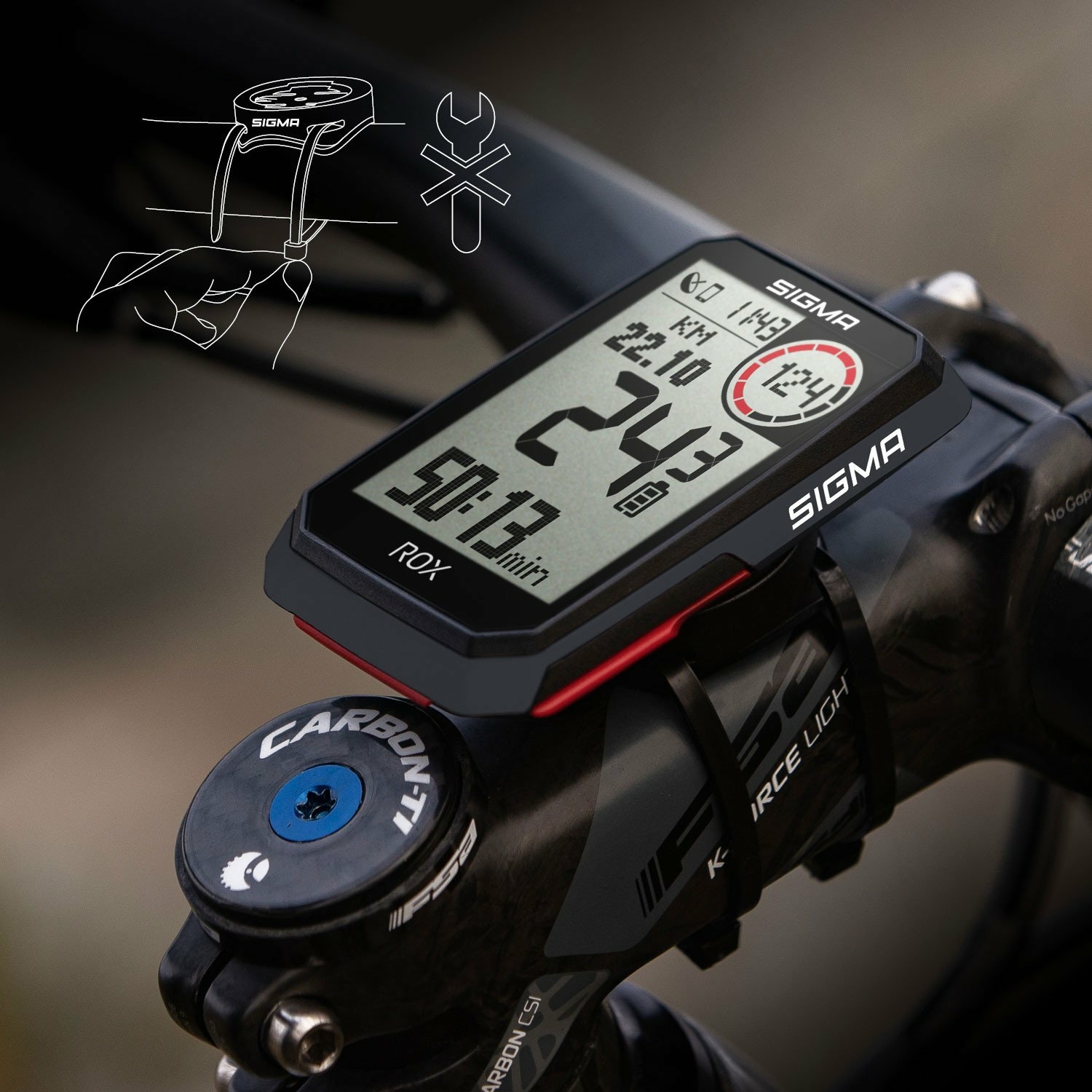 Sigma bike computer Rox 4.0 GPS