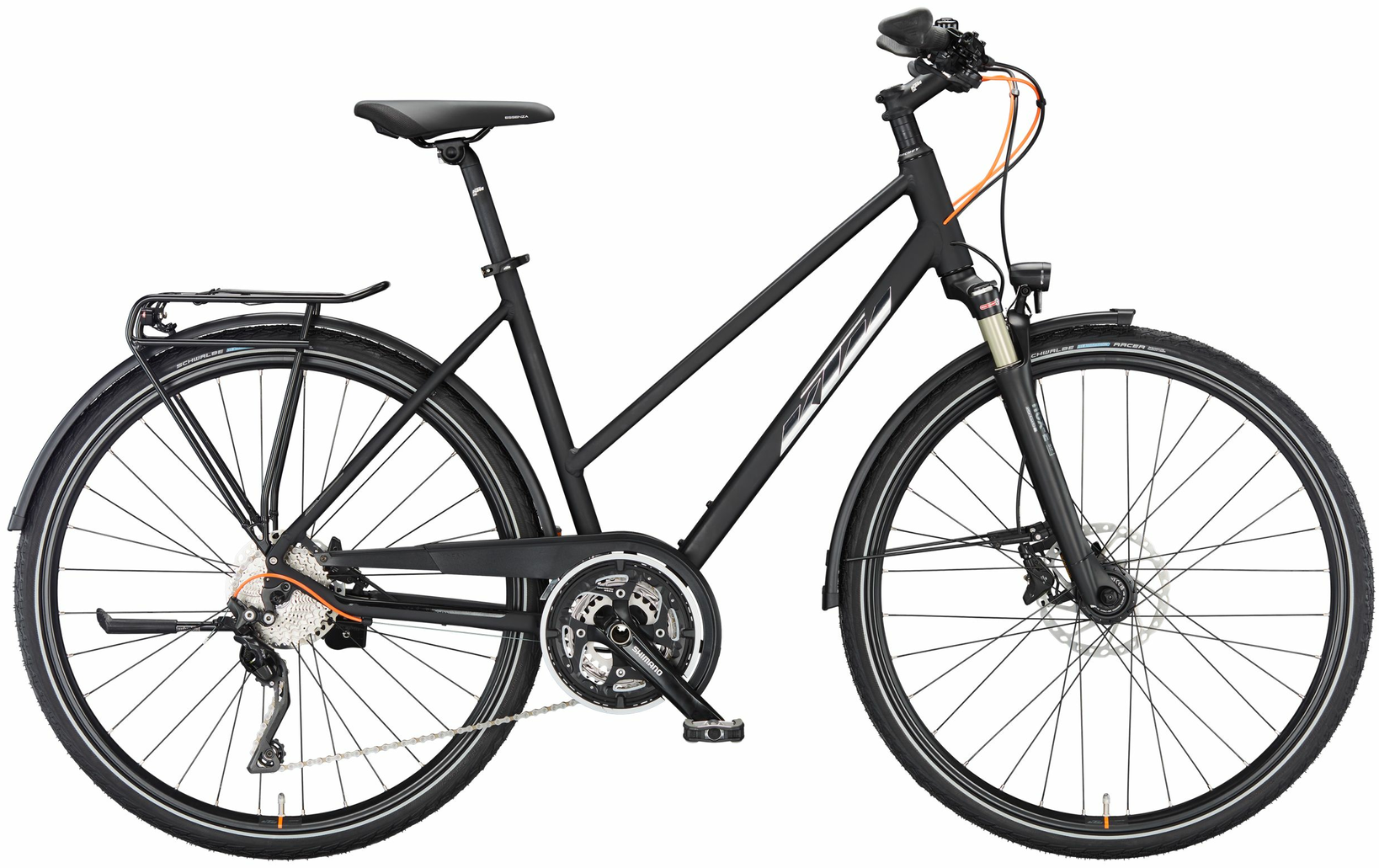 KTM LIFE 1964, 30-speed derailleur gear, women's bike, trapeze, model 2024, 28 inches