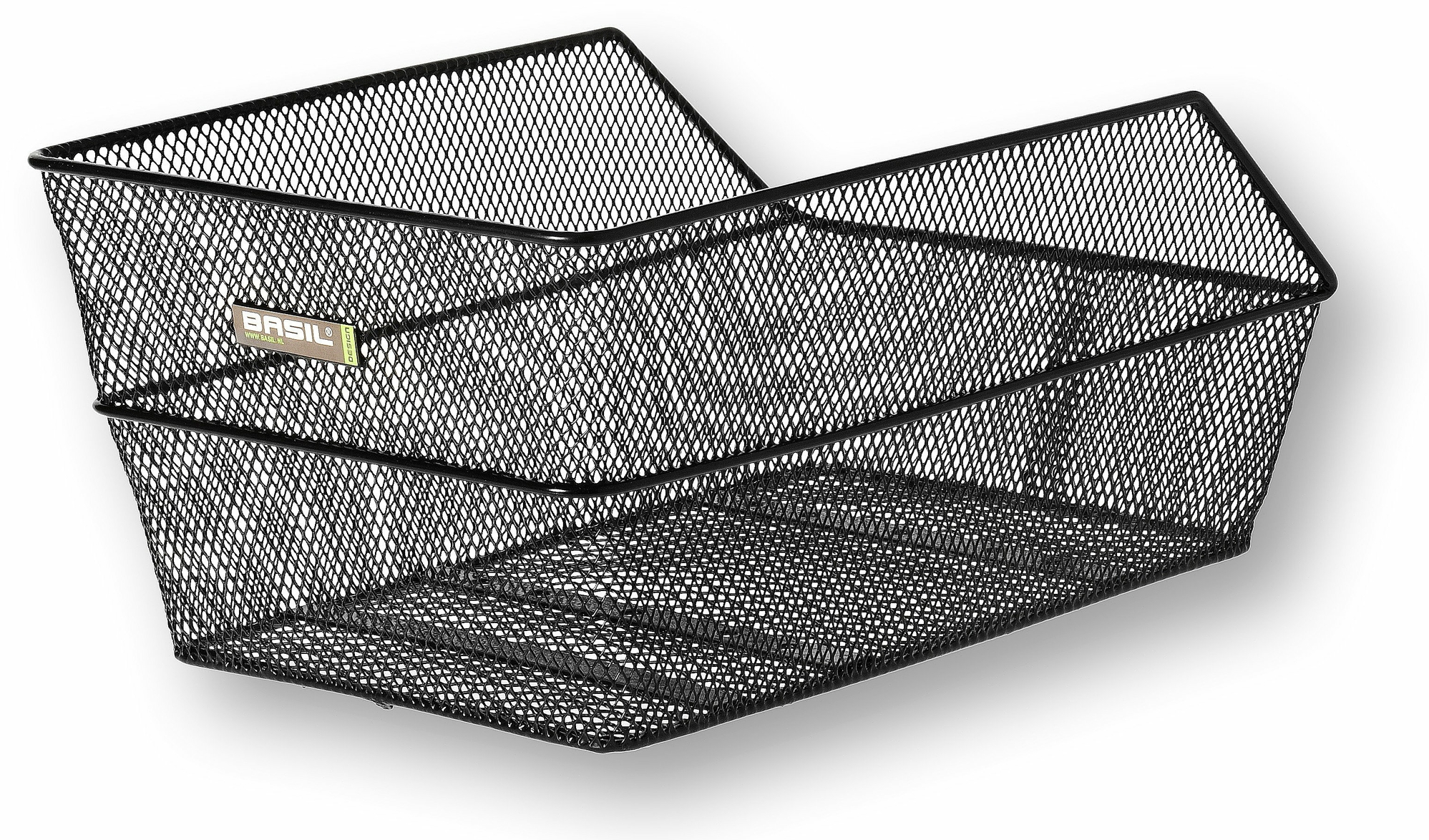 Basil school bag basket Cento (black, close-meshed)