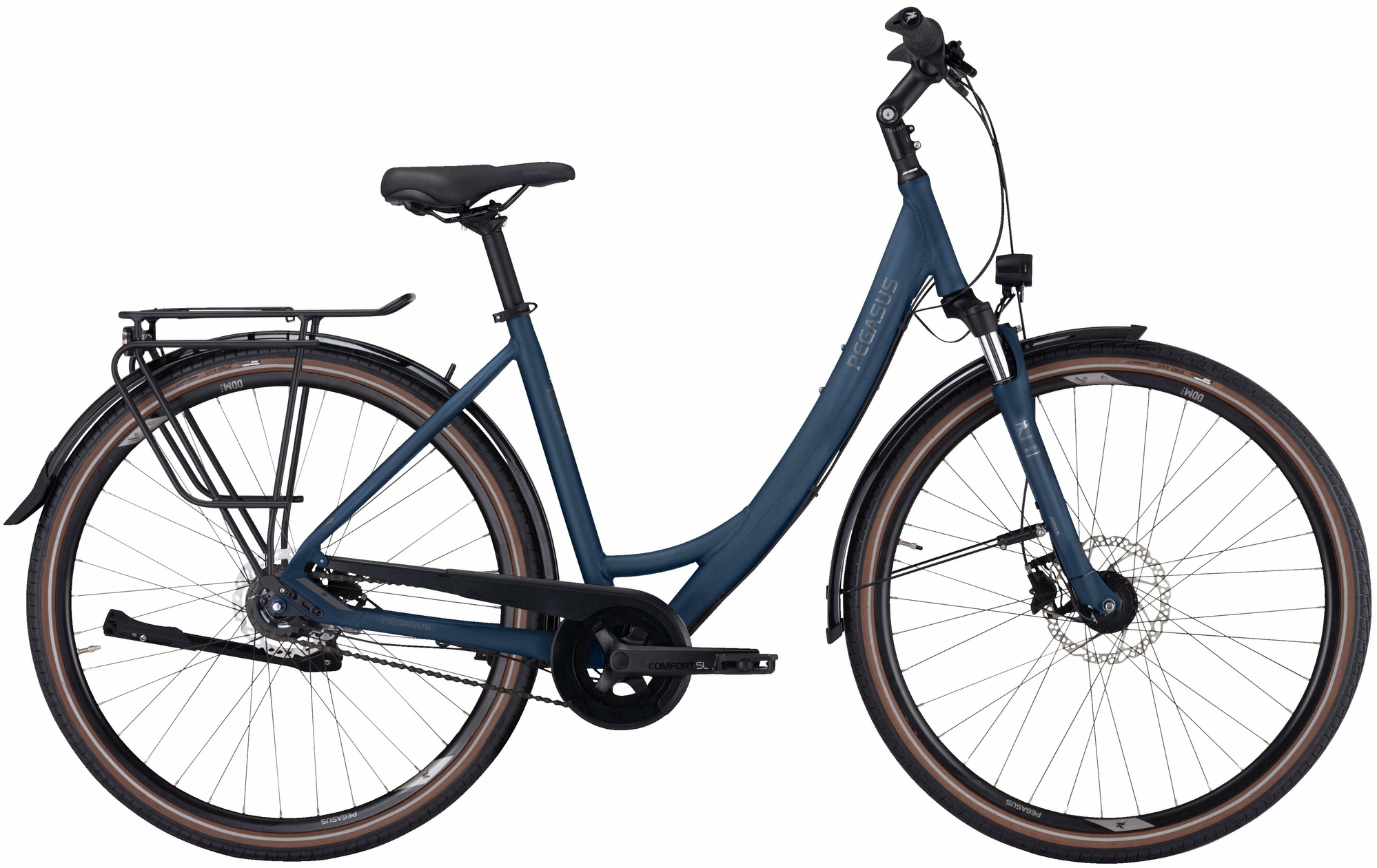 Pegasus Savona SL Disc 8, 8-speed hub gear, women's bike, Wave, model 2024, 28 inches