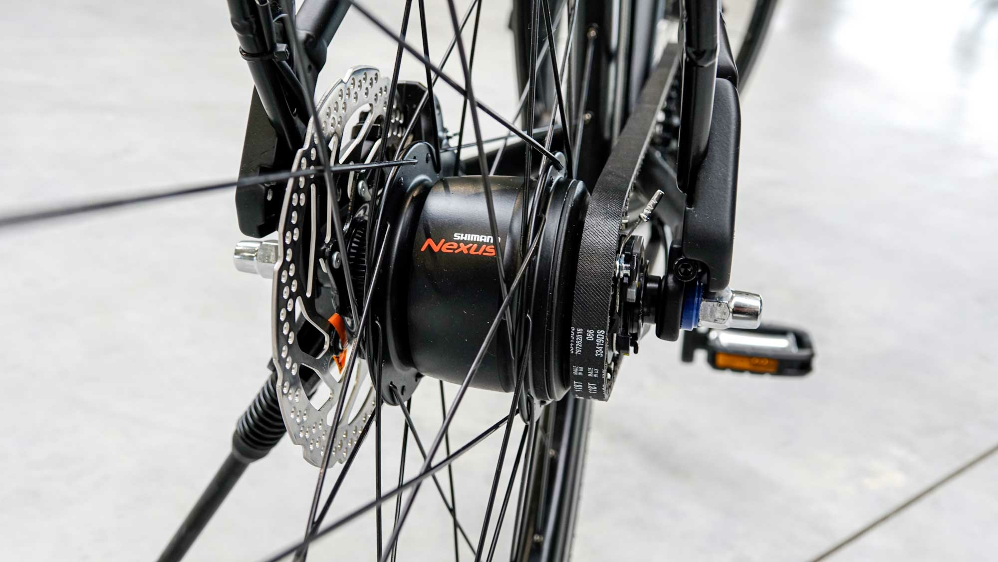 KTM LIFE 8 BELT, cambio al mozzo 8 marce, bici da donna, trapezio, modello 2020, 28 pollici