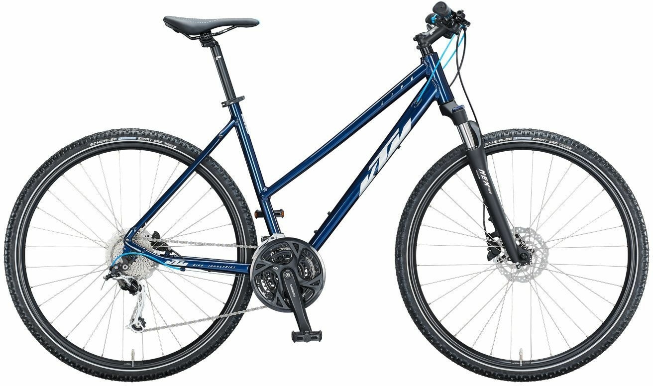KTM LIFE ROAD, cambio a 27 velocità, bici da donna, trapezio, modello 2021, 28 pollici