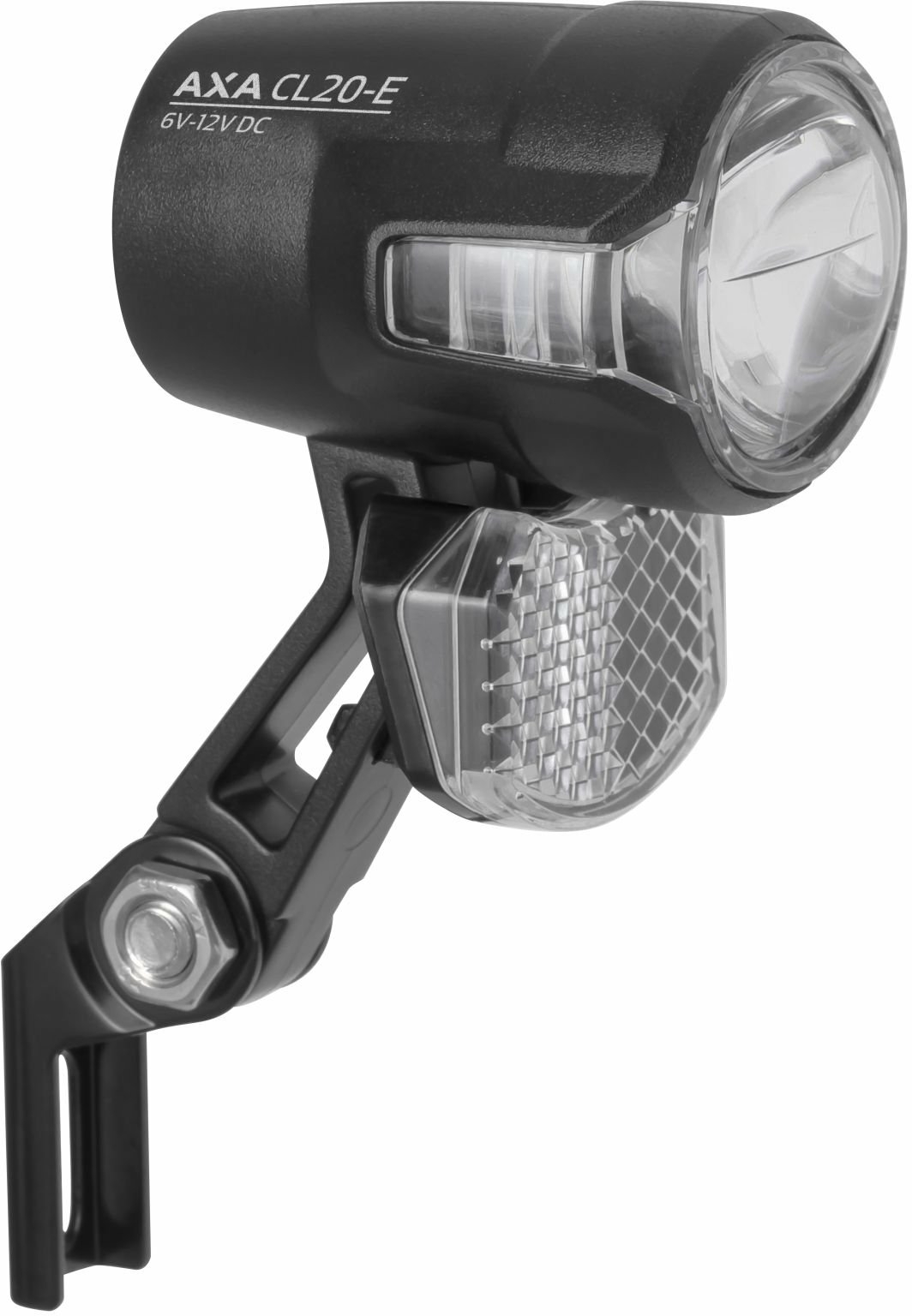 Faro anteriore AXA 6-12V 20 Lux Compactline 20 E-bike