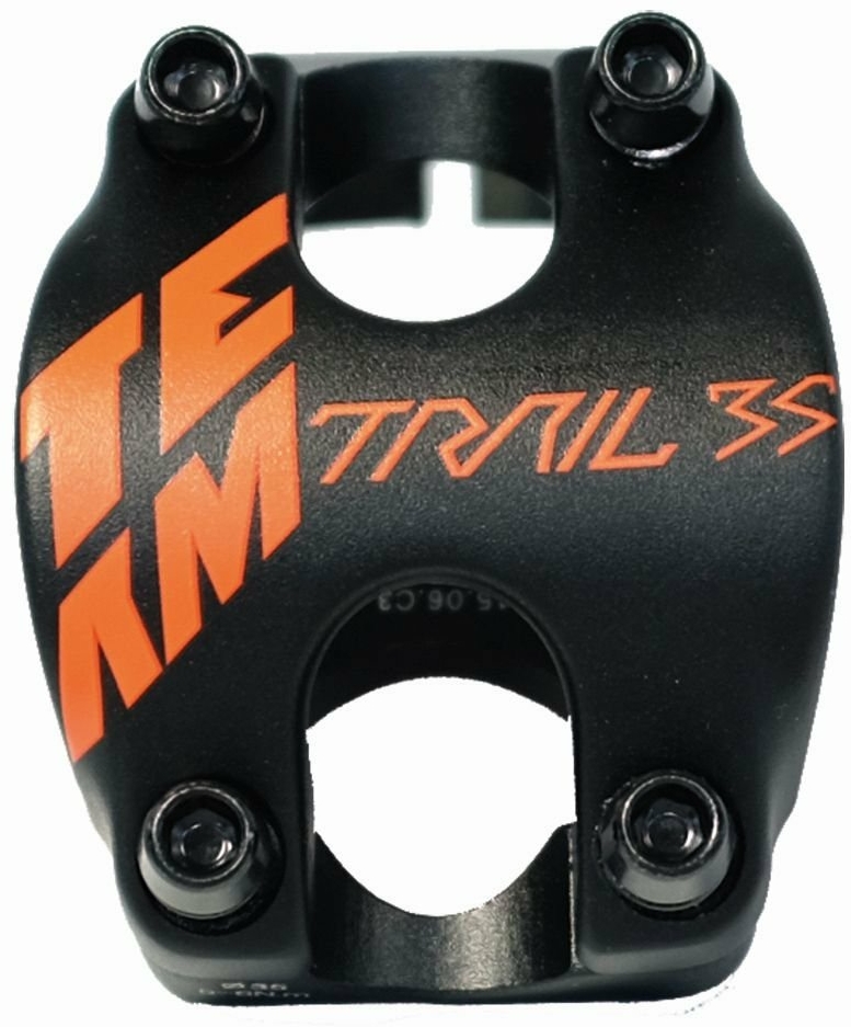Attacco manubrio KTM Team 35 trail 0 ° / 40 nero