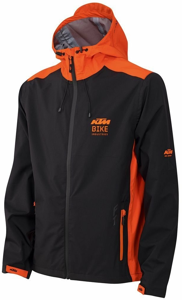 KTM Jacket Factory Team Hardshell Wind and Rain, longsleeve