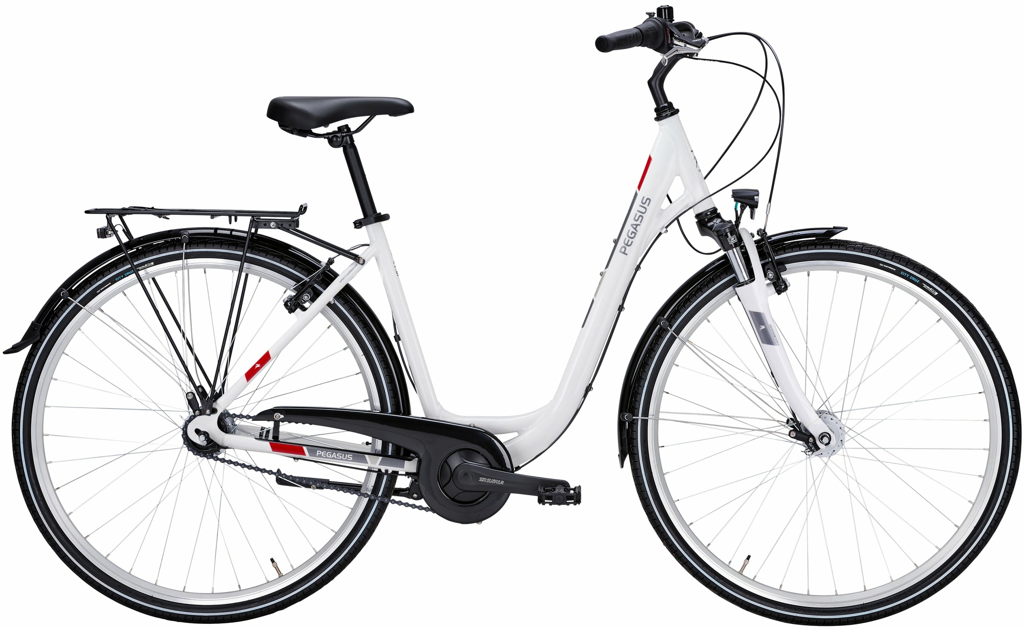 PEGASUS Avanti 7 Deep, cambio al mozzo a 7 marce, bicicletta da donna, ingresso basso, modello 2022/2023, 28 pollici