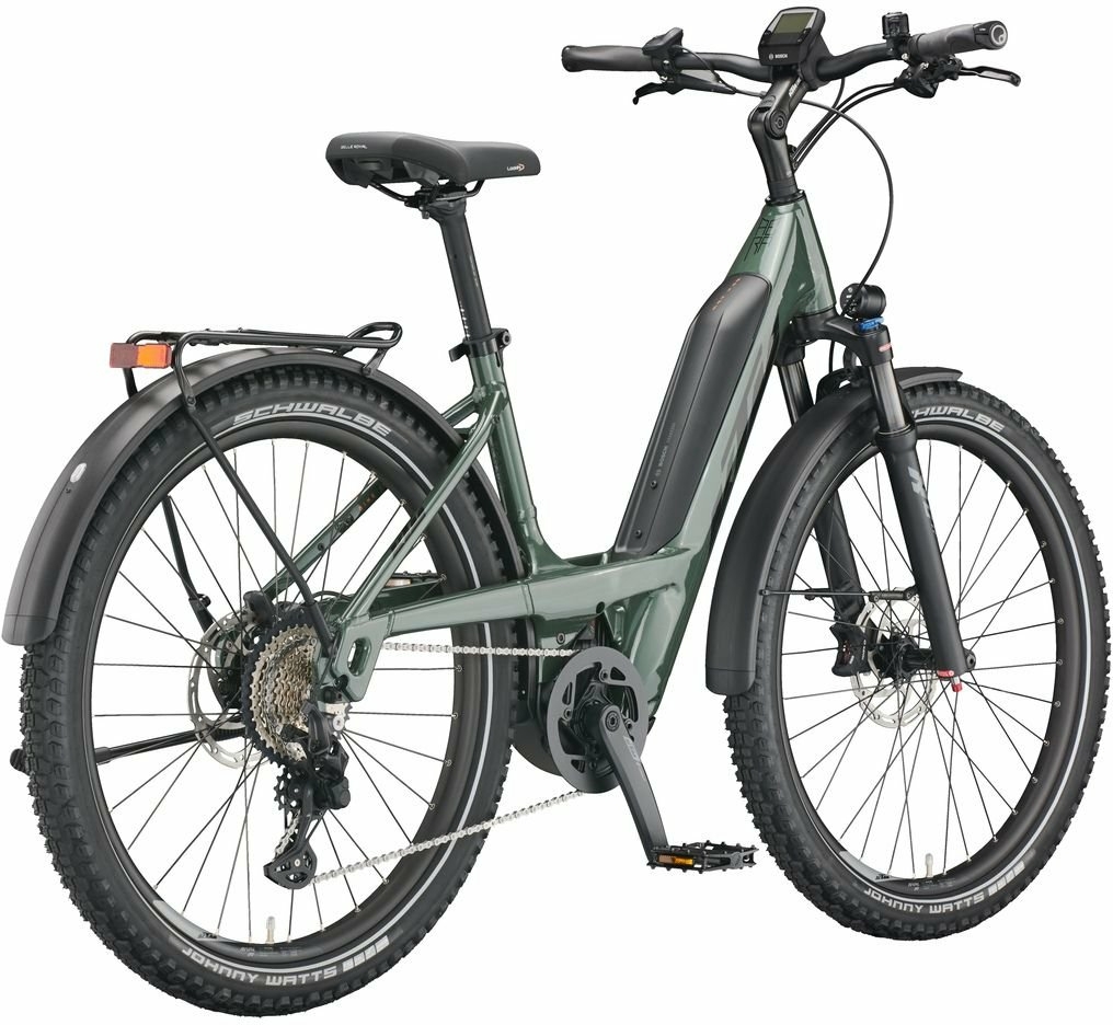 KTM MACINA AERA 671 LFC (625 Wh), cambio a 10 velocità, bici da donna, Wave, modello 2022/2023, 27,5 pollici