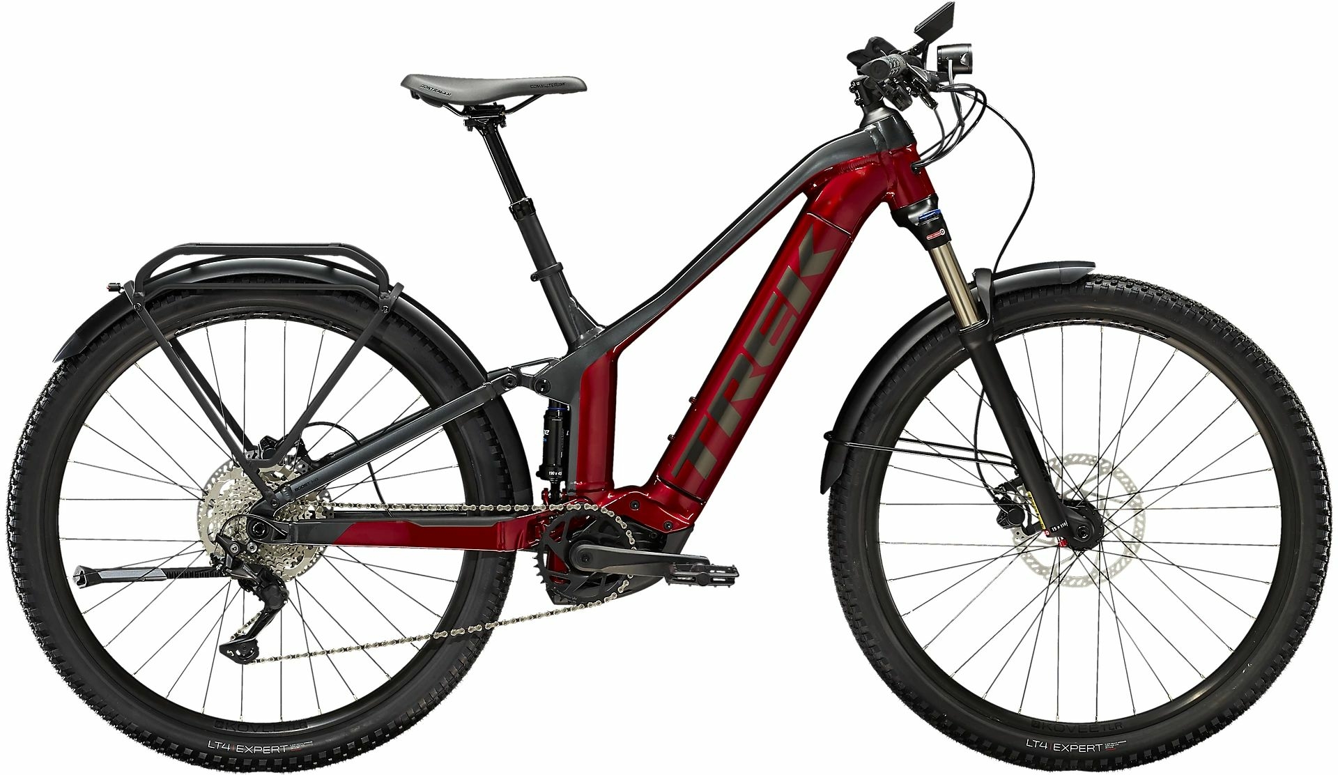 Trek Powerfly FS 4 Equipaggiato, deragliatore a 10 velocità, bici da uomo, diamante, modello 2022, 29 pollici