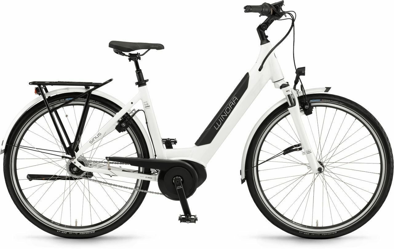 Winora Sinus iN8, cambio al mozzo a 8 velocità, bici da donna, Wave, modello 2021, 26 pollici
