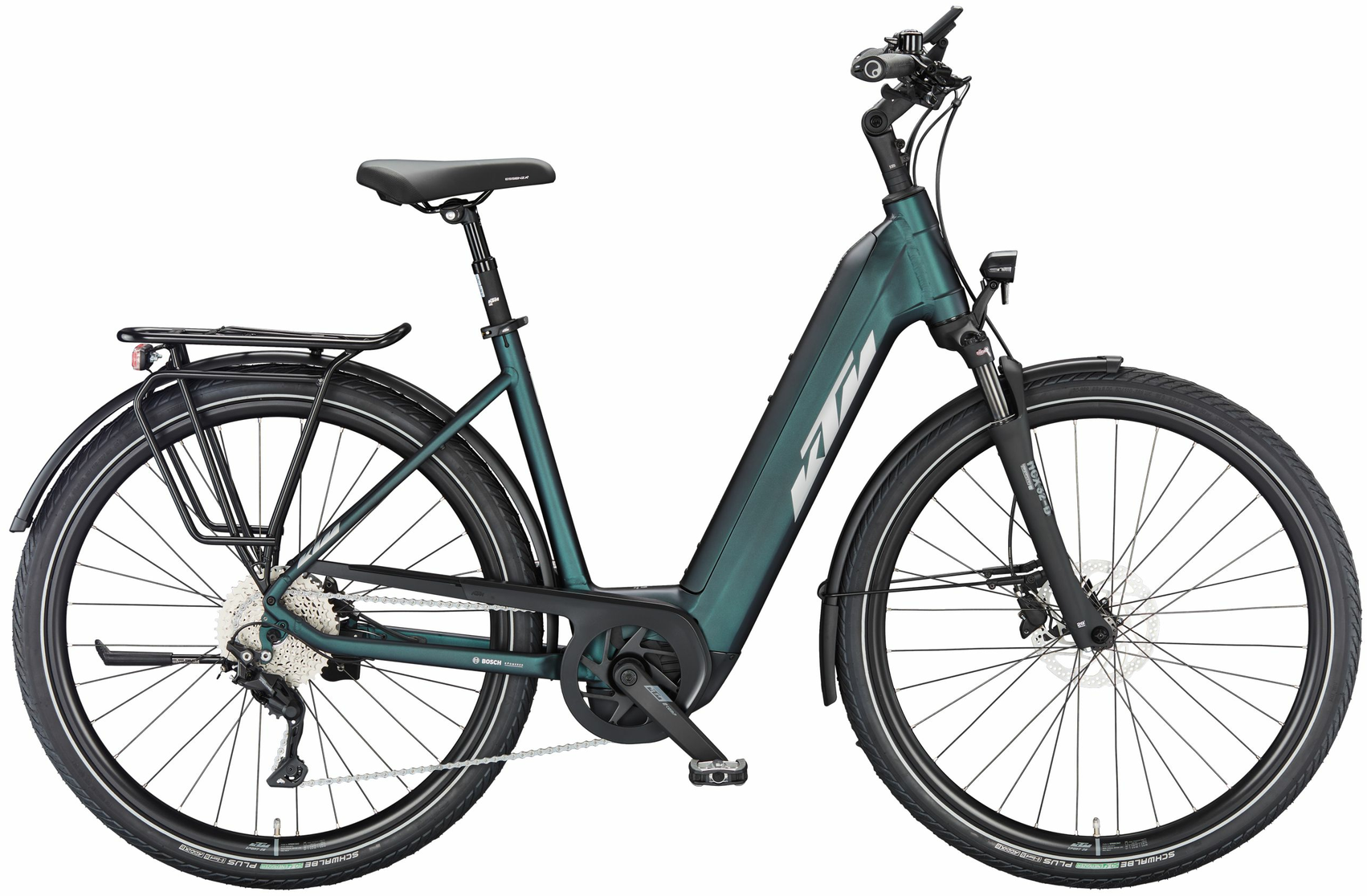 KTM MACINA TOUR CX 510 (500 Wh), 10-speed derailleur gear, women's bike, Deep, model 2024, 28 inches