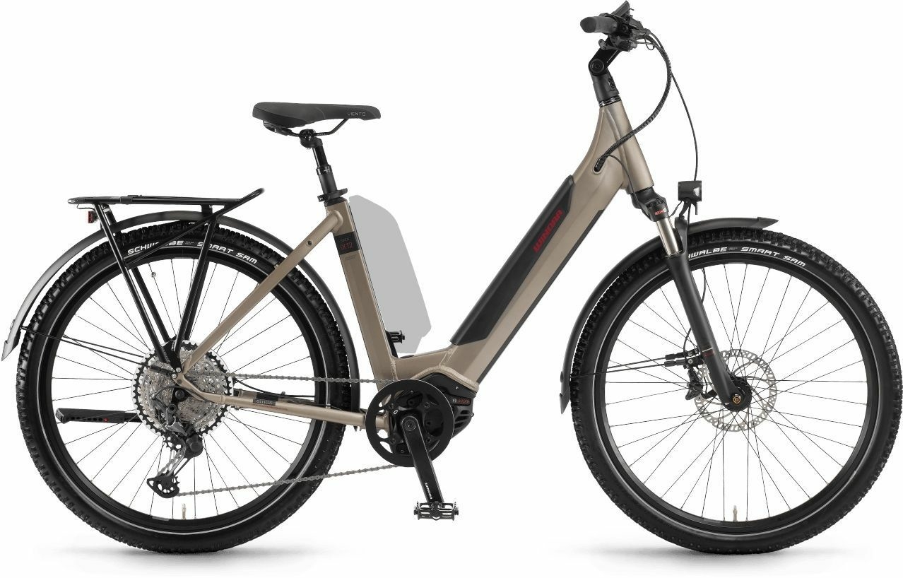 Winora Sinus iX12, cambio a 12 velocità, bici da donna, Wave, modello 2021, 27,5 pollici