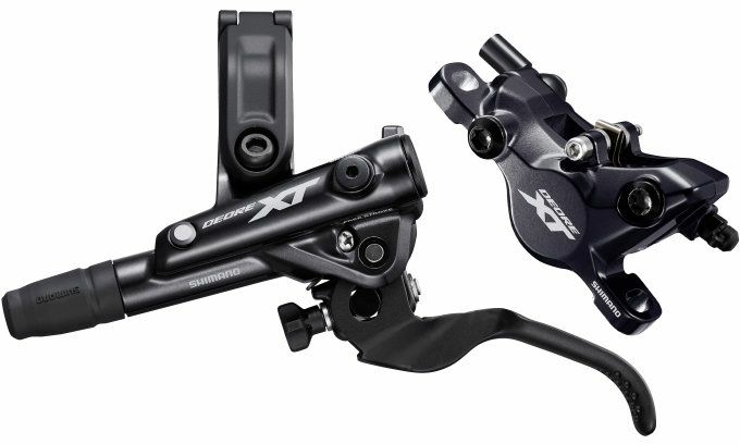 Freno a disco Shimano BR-M8100 Deore XT, posteriore destro