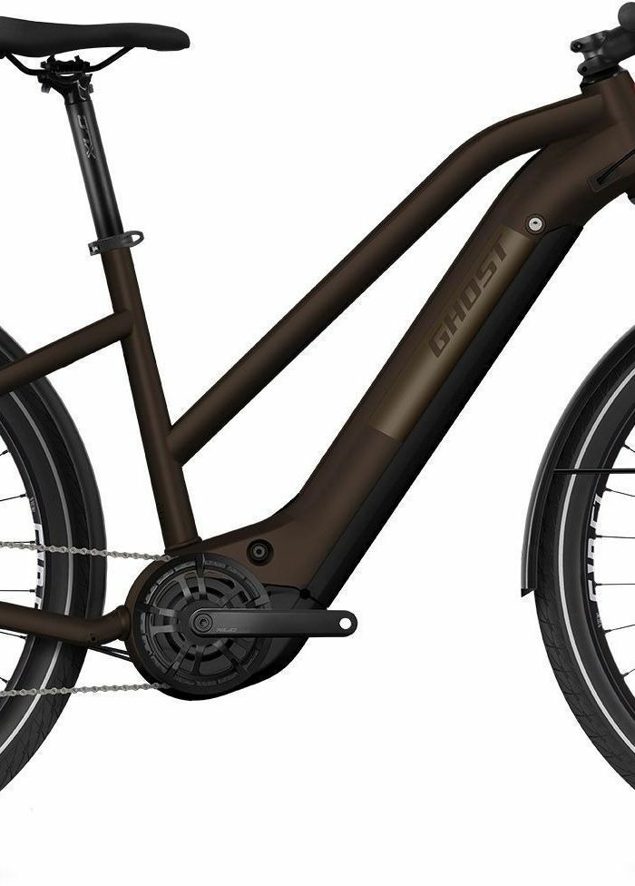 GHOST E-Square Trekking Advanced, cambio a 11 velocità, bici da donna, trapezio, modello 2021, 27,5 pollici