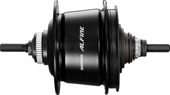Mozzo cambio Shimano S7001-8 Alfine 36 fori con ruota libera