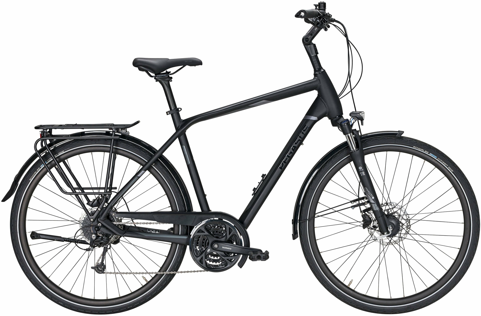 Pegasus Strong SL 27, cambio a deragliatore a 27 velocità, bici da uomo, diamante, modello 2024, 28 pollici