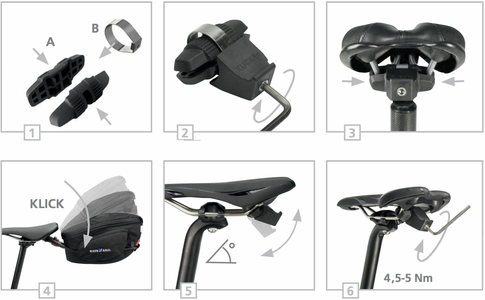 Adattatore per sella KLICKfix Contour