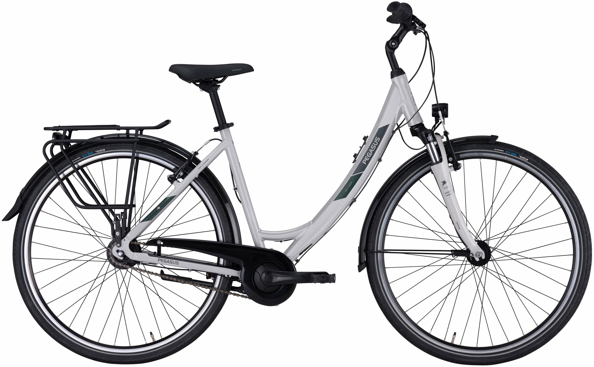 Pegasus Solero SL 7, 7-speed hub gear, women's bike, Wave, model 2024, 28 inches