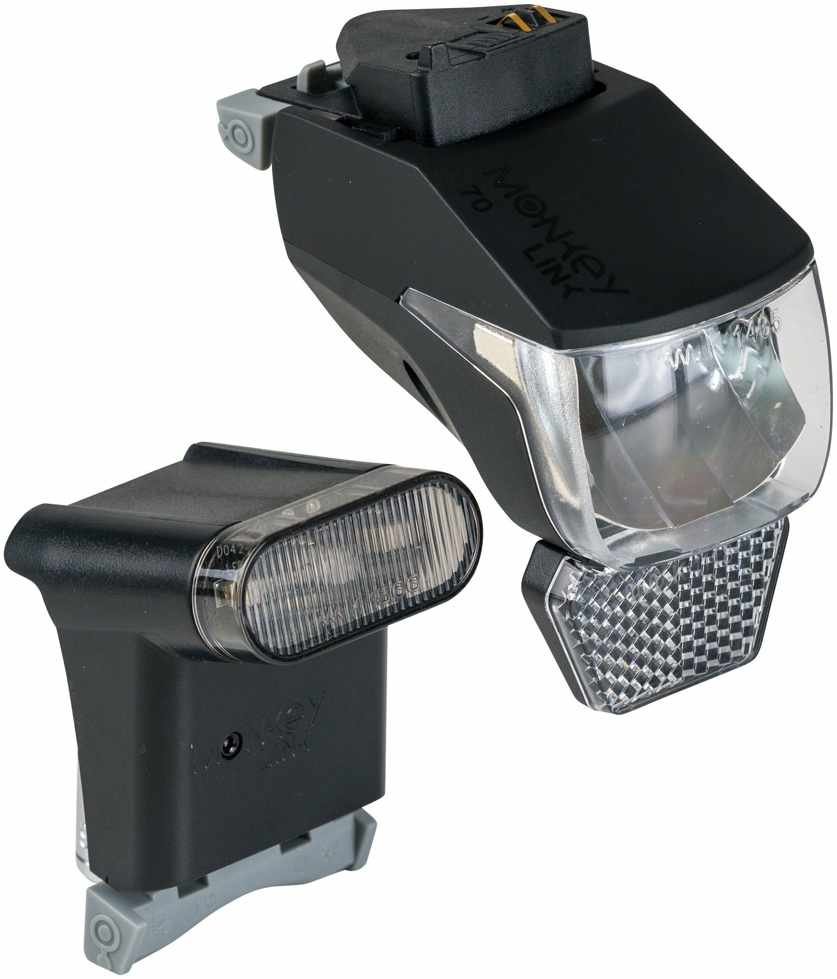 MonkeyLink lighting set E-Bike ML-Light 100 Lux Set Connect S (power supply via e-bike battery)