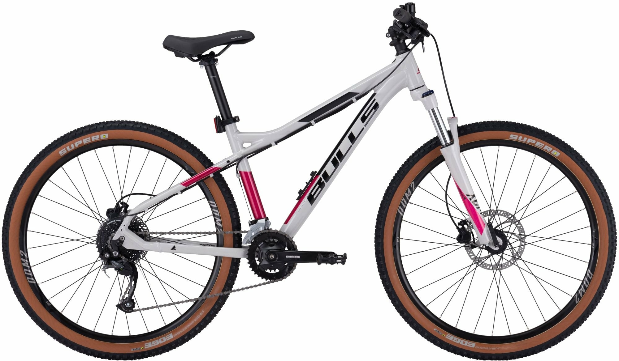 BULLS Zarena 2 27.5, 18-speed derailleur gear, women's bicycle, diamond, model 2022/2023, 27.5 inches
