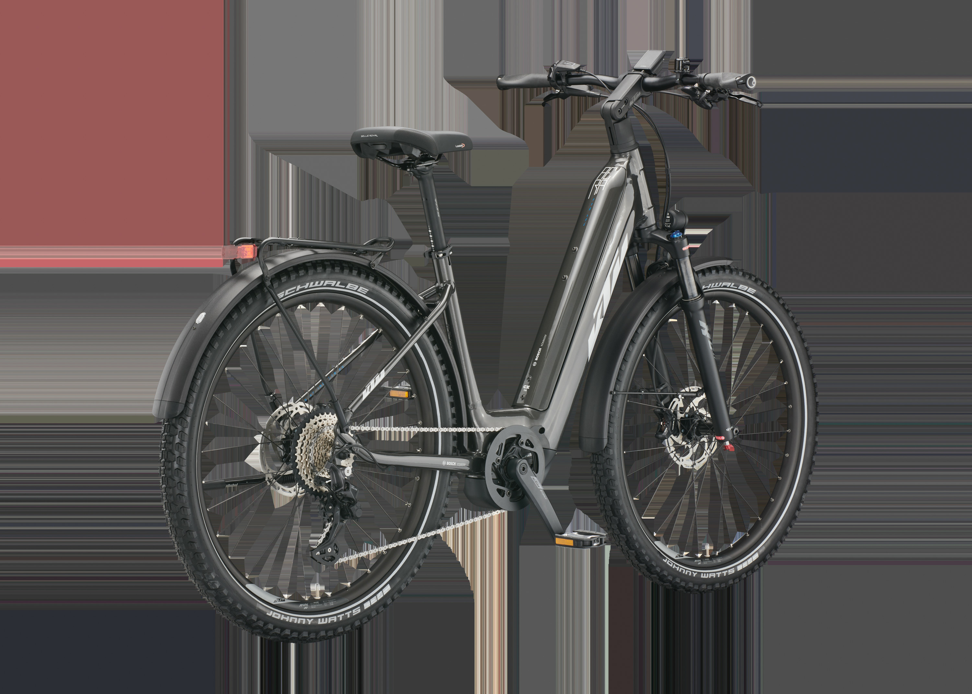 KTM MACINA AERA 772 LFC (750 Wh), catena 10 velocità, bici da donna, Deep, modello 2022/2023, 27,5 pollici