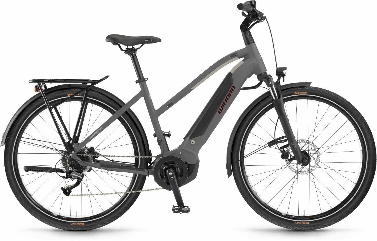 Winora Yucatan 8, cambio a 8 velocità, bici da donna, trapezio, modello 2021, 28 pollici