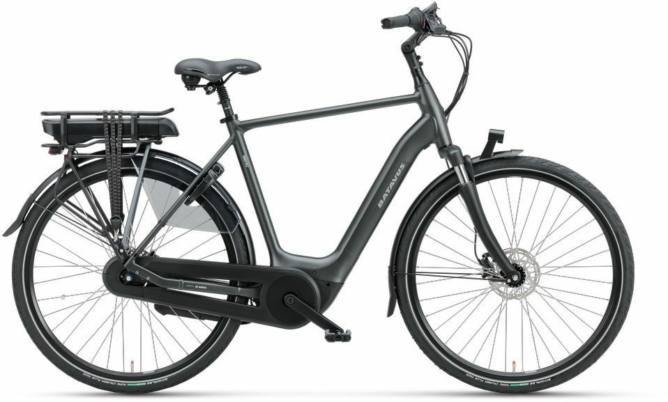 Batavus Finez E-go® Active Plus (400 Wh), cambio a 7 marce, bici da uomo, Diamant, modello 2021, 28 pollici