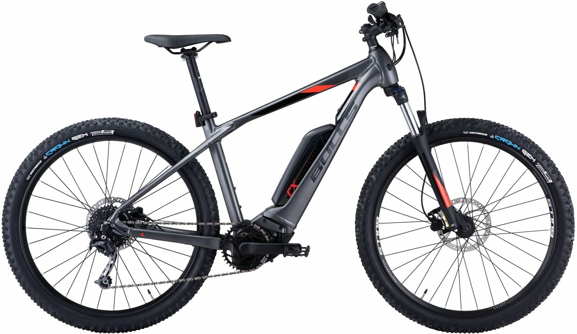 BULLS Copperhead E2 29 (500 Wh), cambio a 9 marce, bici da uomo, diamante, modello 2021, 29 pollici