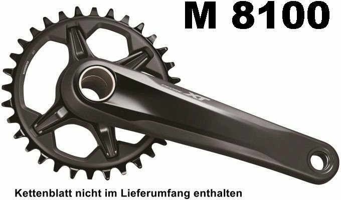 Guarnitura Shimano FC-M8100-12 Deore XT 175mm