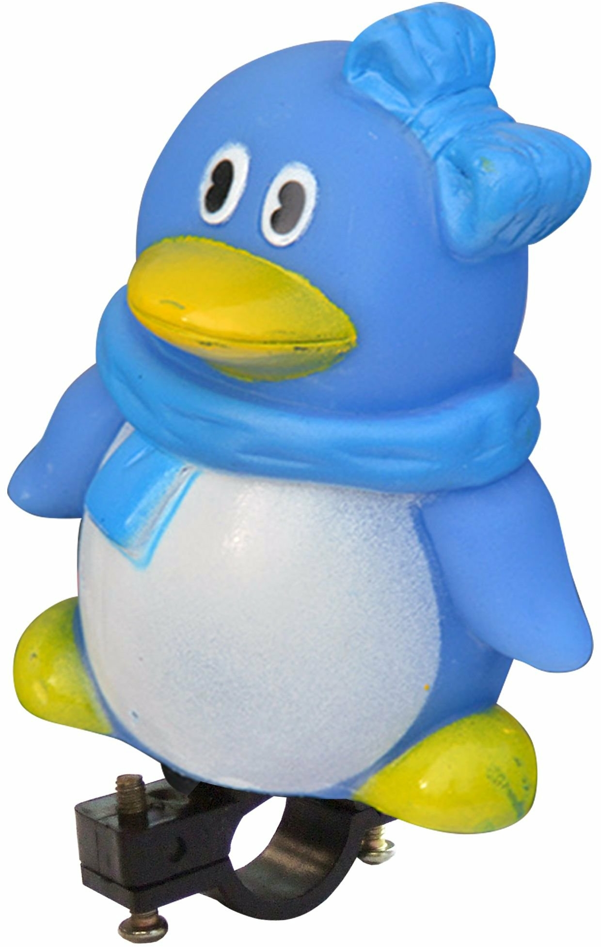 Point corno per bambini pinguino blu