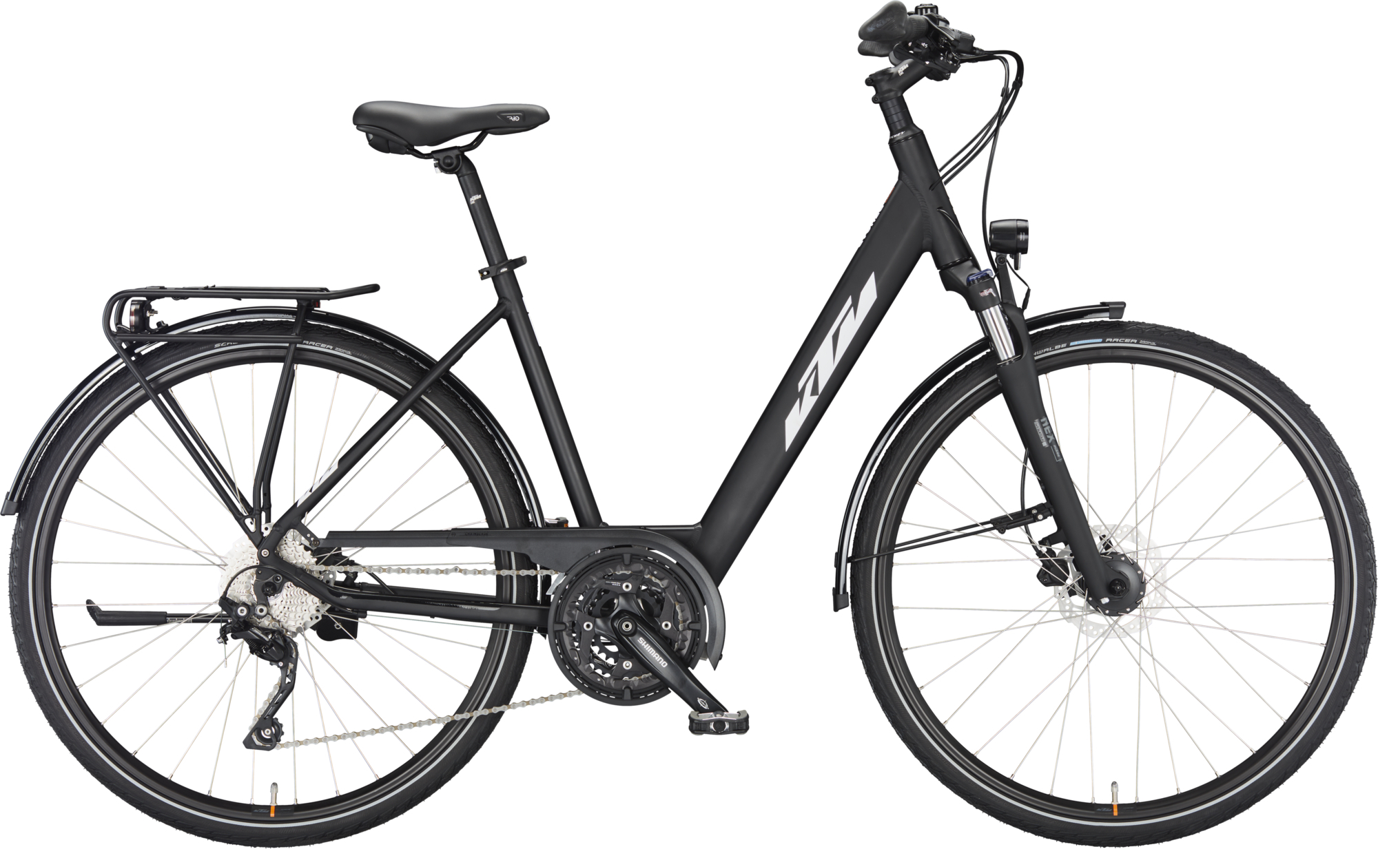KTM VENETO DISC, 30-speed derailleur gear, women's bike, Deep, model 2024, 28 inches