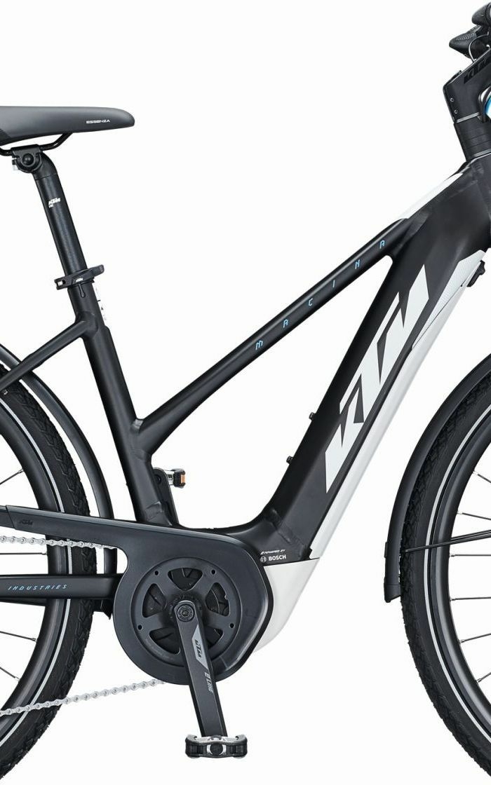 KTM MACINA SPORT P610 (625 Wh), deragliatore 10 velocità, bici da donna, trapezio, modello 2021, 28 pollici