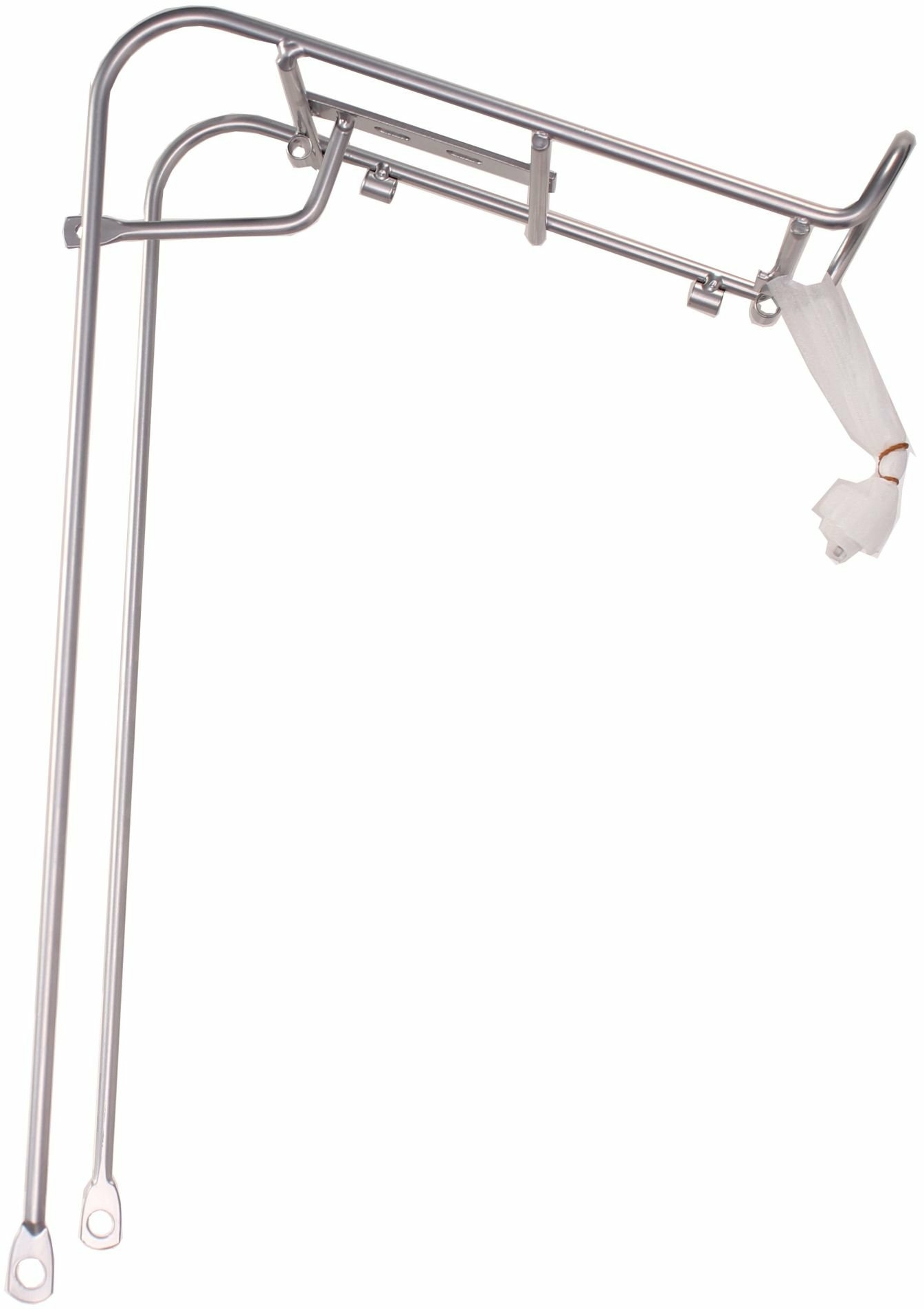 Set portapacchi anteriore + cestino Pegasus per Bici Italia