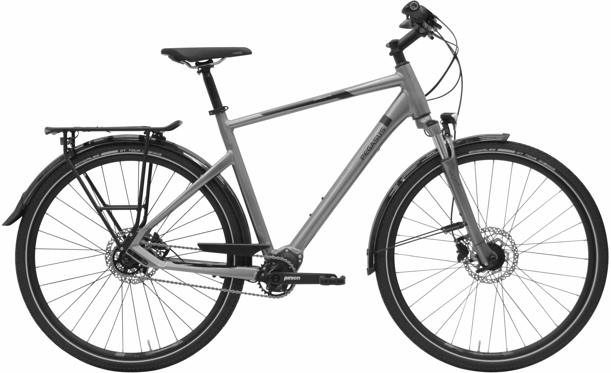 Pegasus Estremo P9, movimento centrale 9 velocità, bici da uomo, trekking, modello 2019, 28 pollici