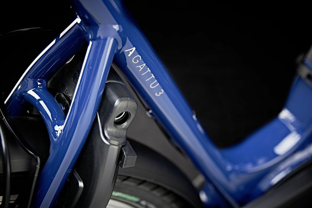 Kalkhoff AGATTU 3.B EXCITE F (500 Wh), cambio al mozzo a 8 velocità, bici da donna, Wave, modello 2021, 28 pollici