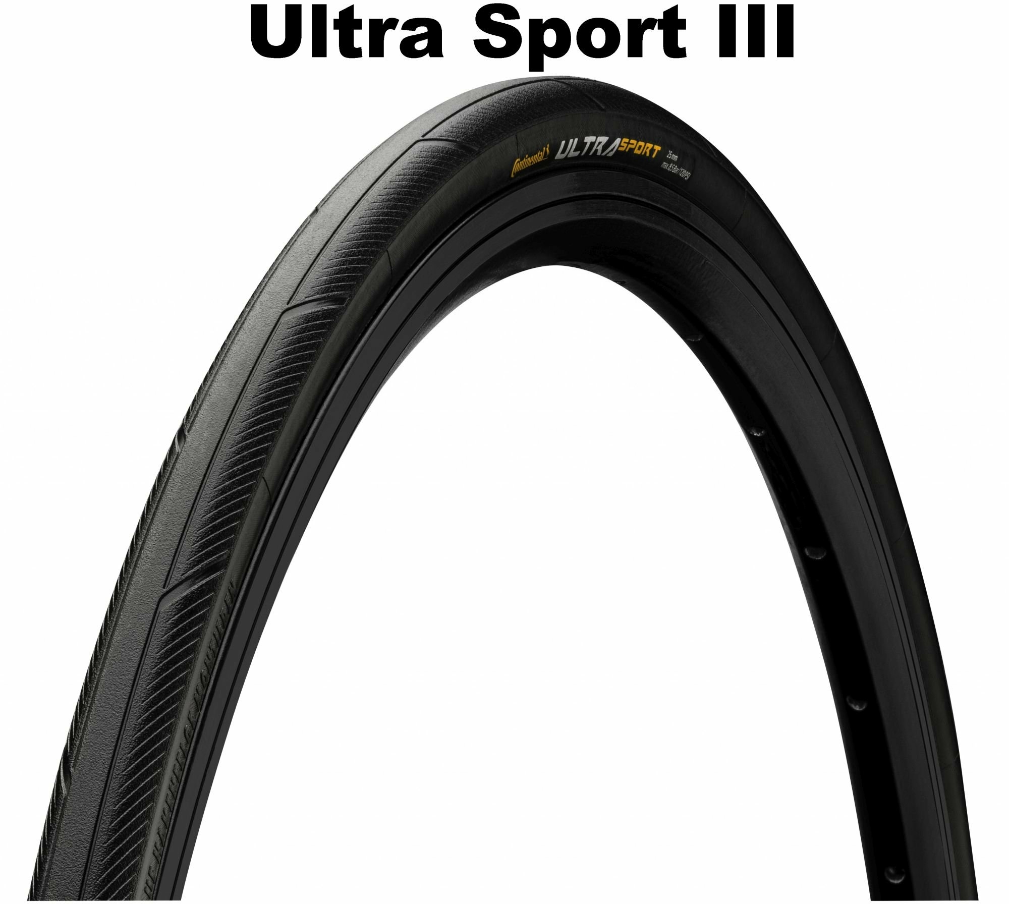 Continental PureGrip Compound - Pneumatico cablato - 28 pollici Ultra Sport III (25-622)