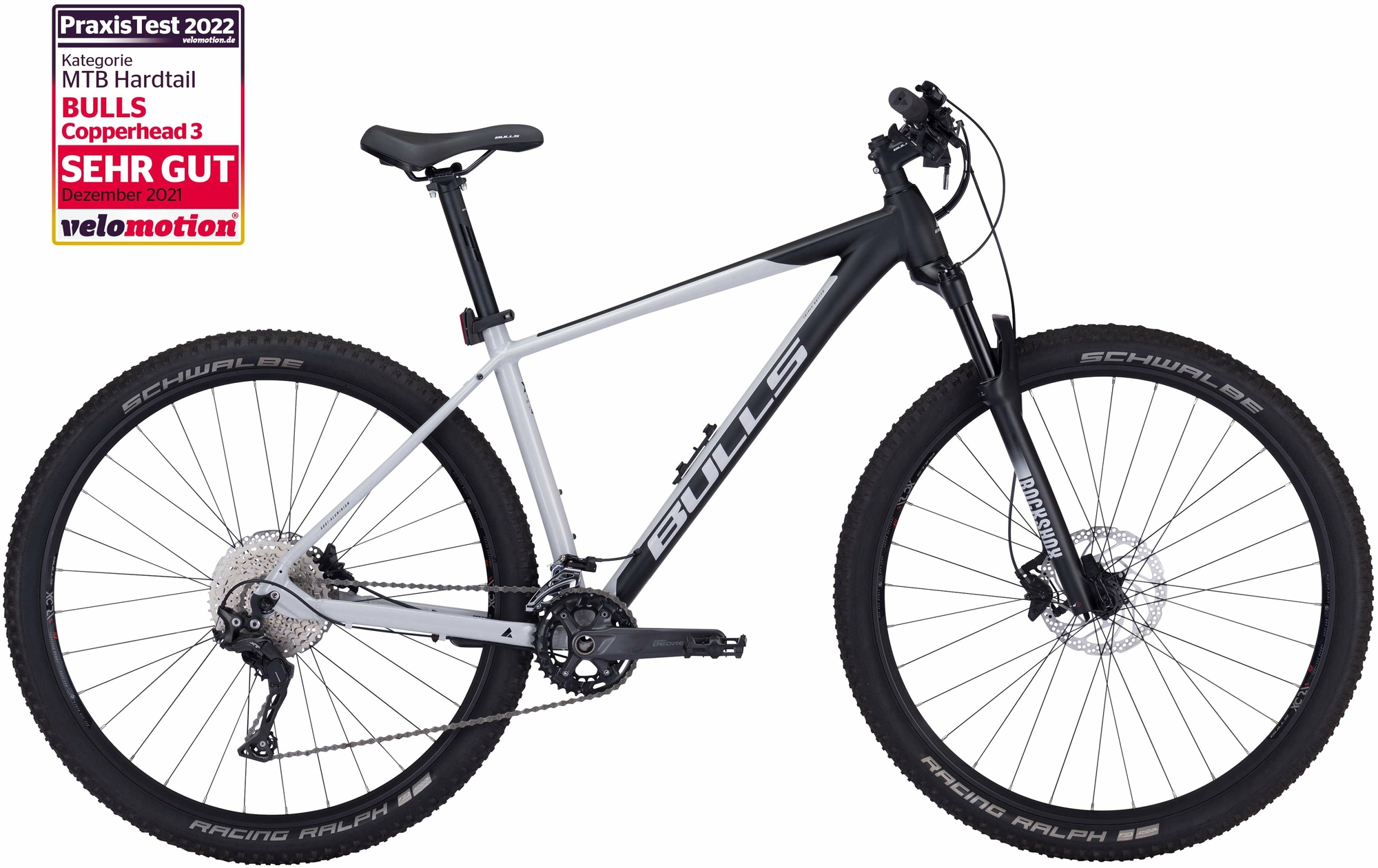 BULLS Copperhead 3 29, cambio a deragliatore a 22 velocità, bici da uomo, diamante, modello 2022/2023, 29 pollici