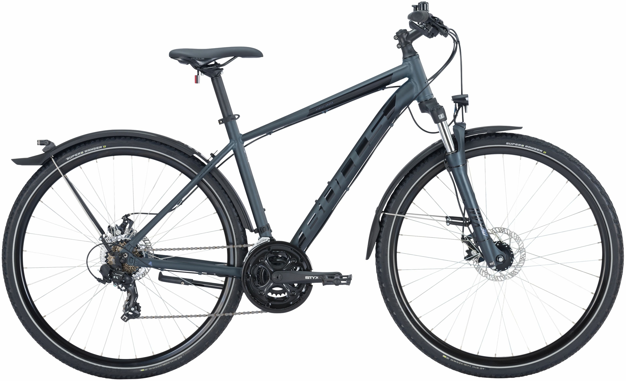 BULLS Wildcross Street, deragliatore a 21 velocità, bicicletta da uomo, diamante, modello 2023, 28 pollici