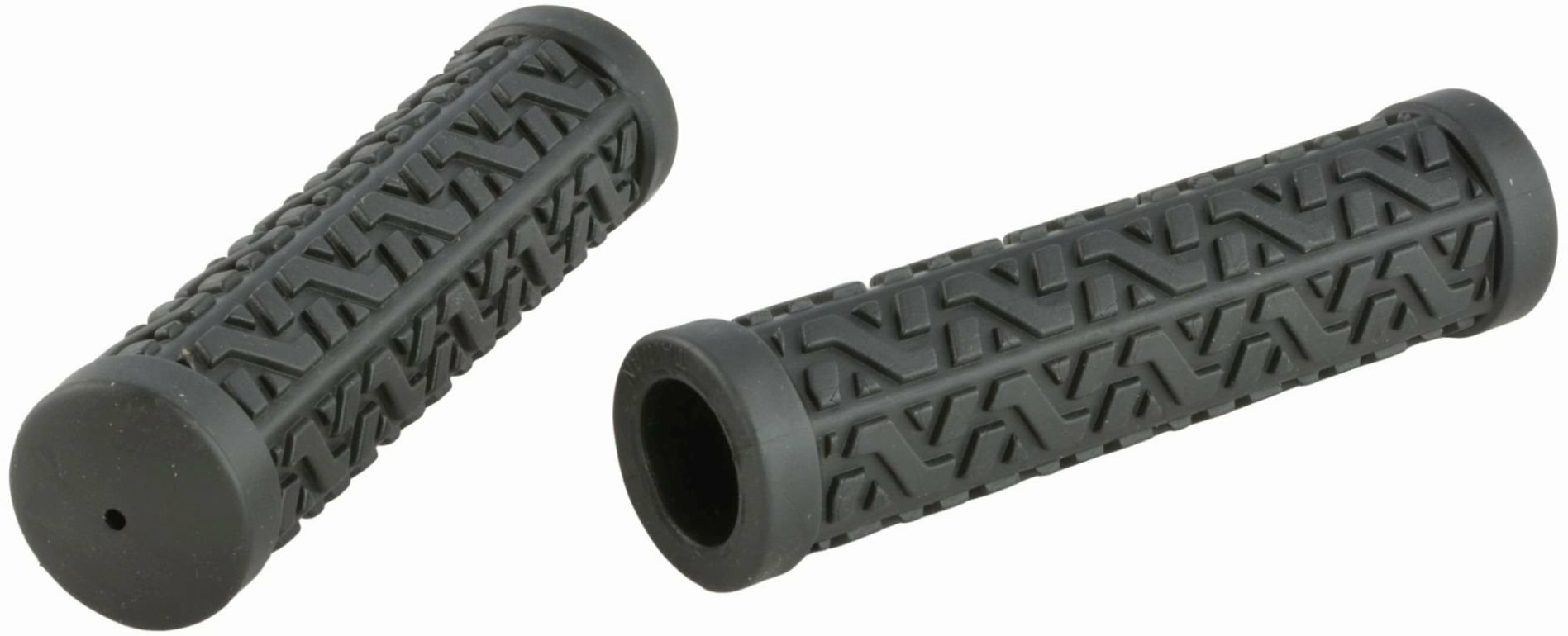 Fuxon MTB grips made of rubber, black