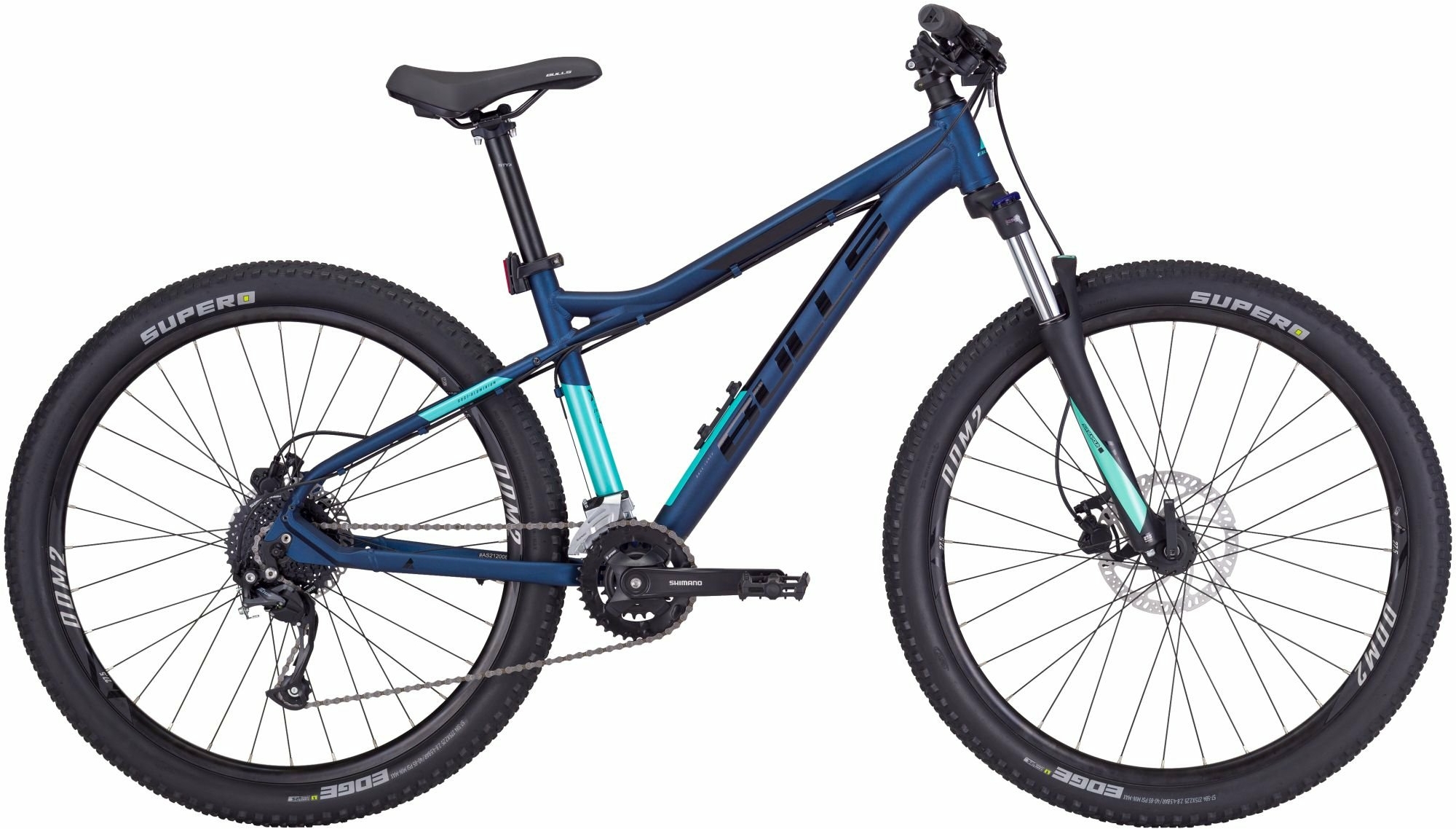 BULLS Zarena 2 29, 18-speed derailleur gear, women's bicycle, diamond, model 2022/2023, 29 inches