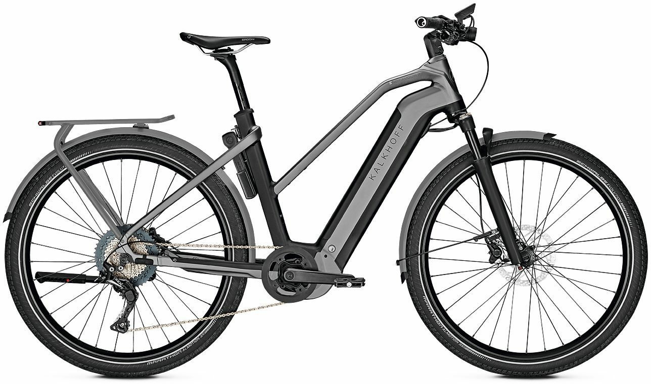 Kalkhoff ENDEAVOR 7.B ADVANCE (625 Wh), 12 marce, bici da donna, trapezio, modello 2021, 27,5 pollici