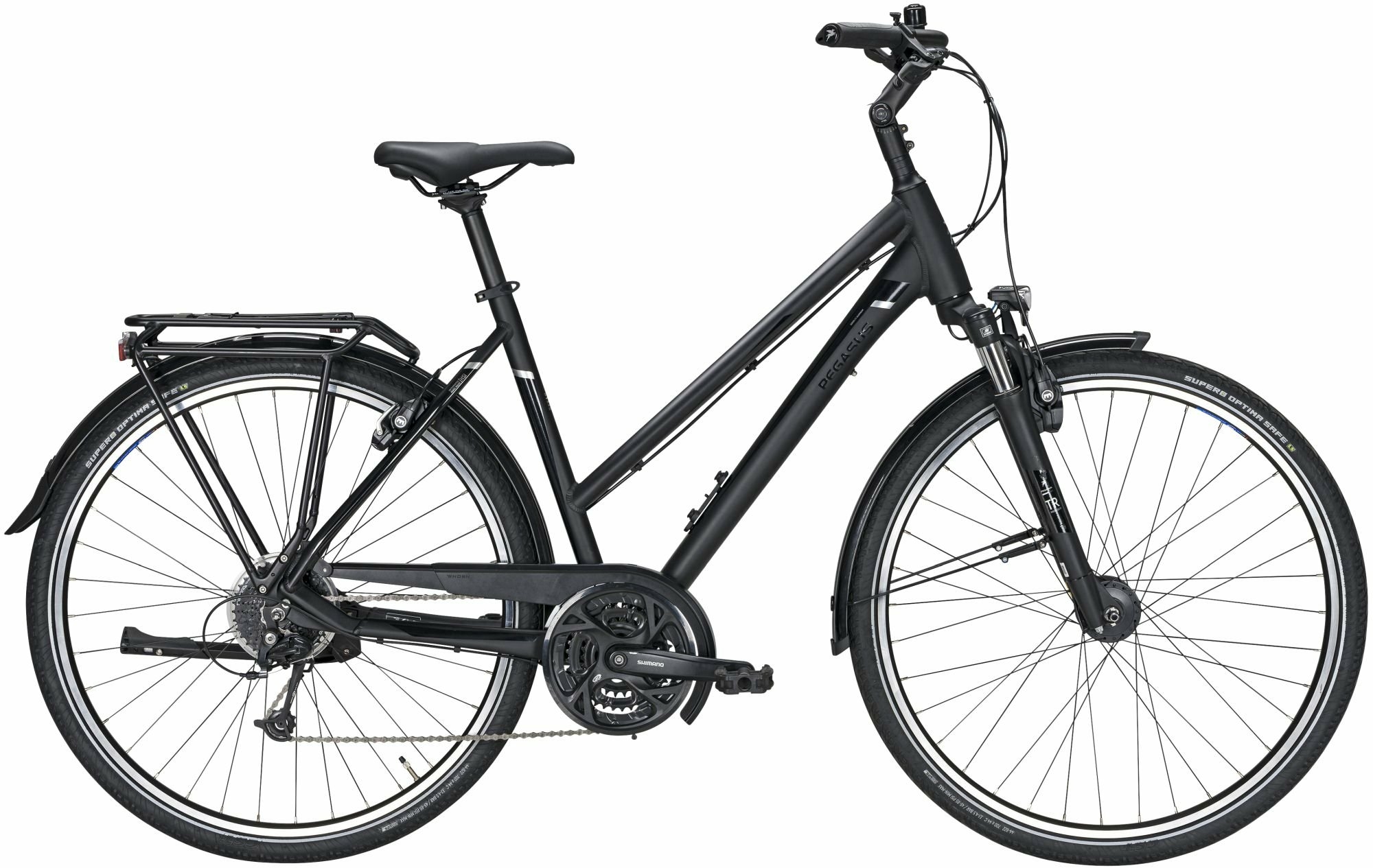 Pegasus Premio SL HS-i 27, cambio a 9 marce, bici da donna, trapezio, modello 2021, 28 pollici