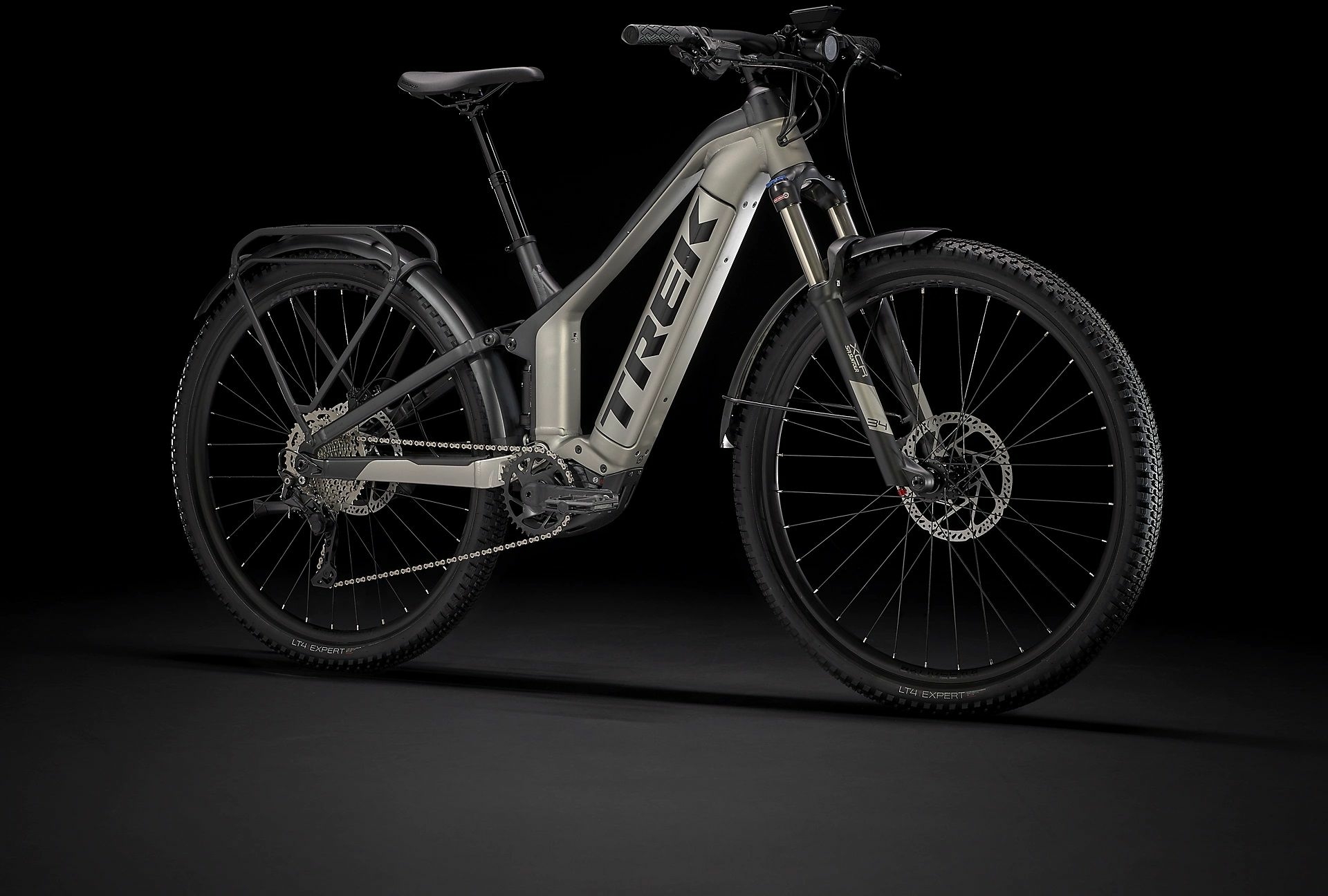Cambio Trek Powerfly FS 4 equipaggiato, 10 velocità, bici da uomo, diamante, modello 2021, 29 pollici